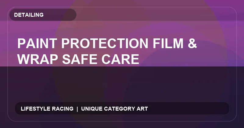 Paint Protection Film & Wrap Safe Care